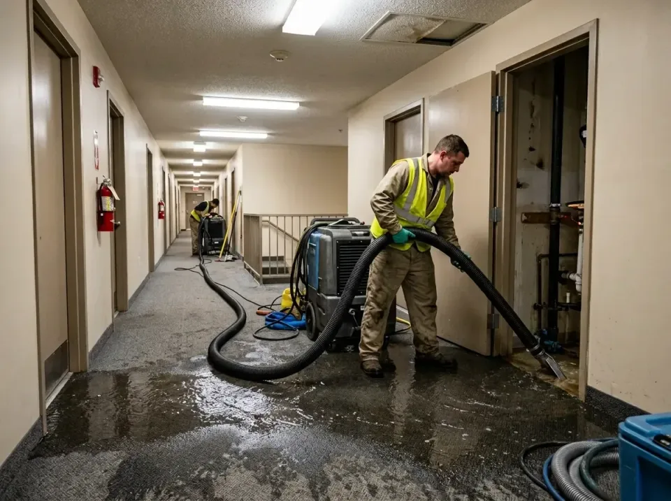 multi-unit-apartment-hallway-f-005 — frequently asked questions, Emergency Burst Pipe Water Extraction & Removal in Saraland…